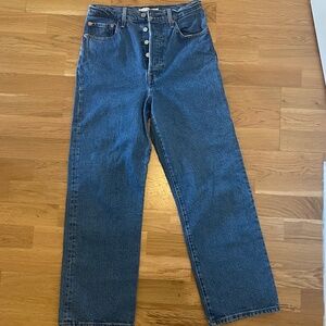 Levi's Rib Cage Straight Ankle 28